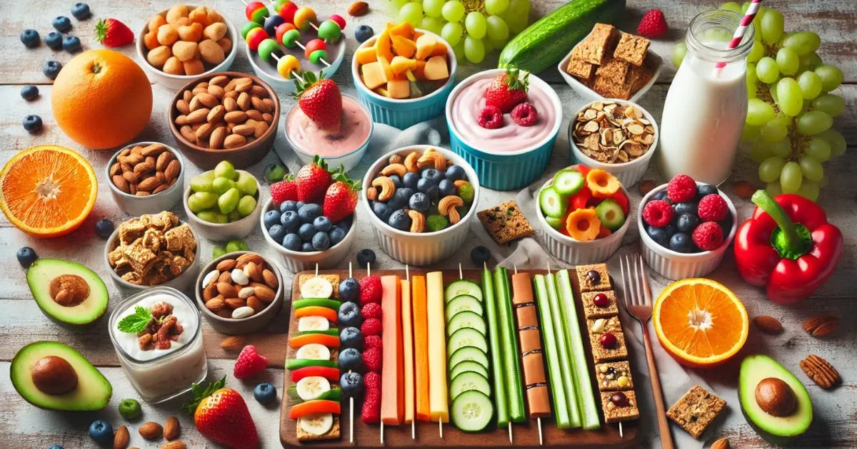 healthy snacks recipes