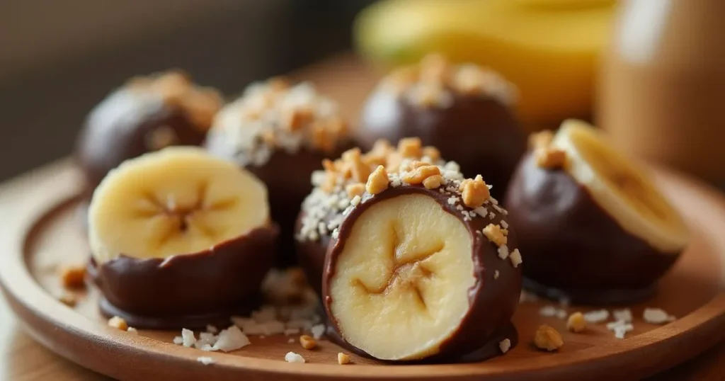 Banana Peanut Butter Bites