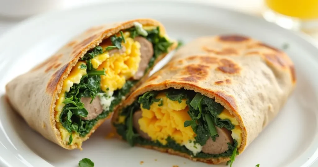 High-Protein Breakfast Burrito