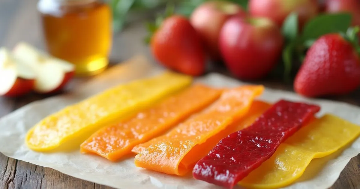 Homemade Fruit Leather