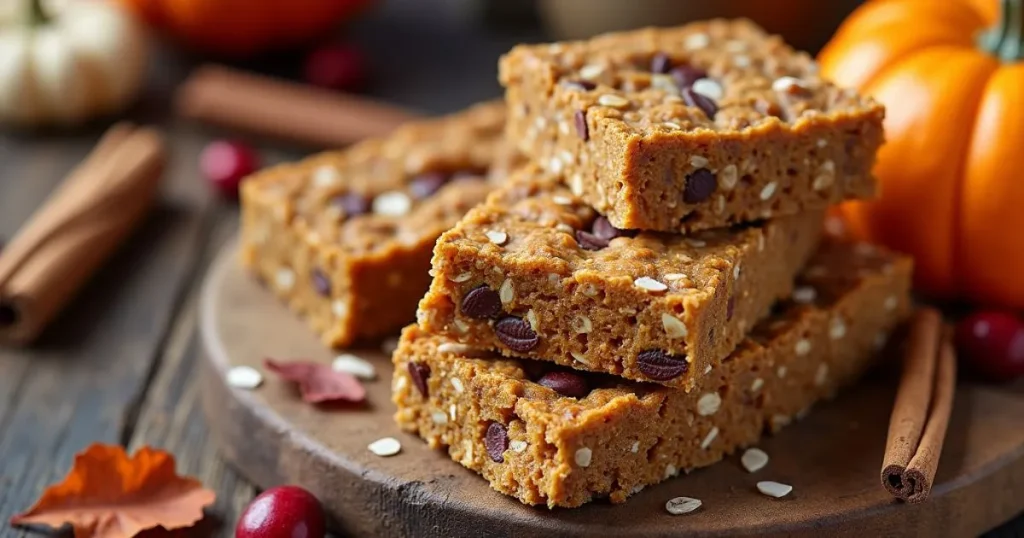 Pumpkin Spice Energy Bars