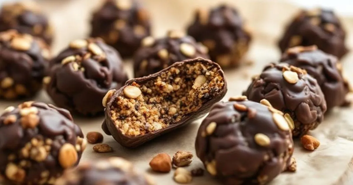 Quinoa Chocolate Clusters