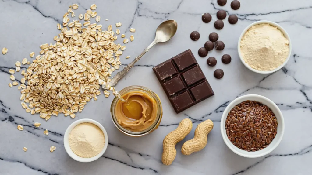 ingredients for protein balls